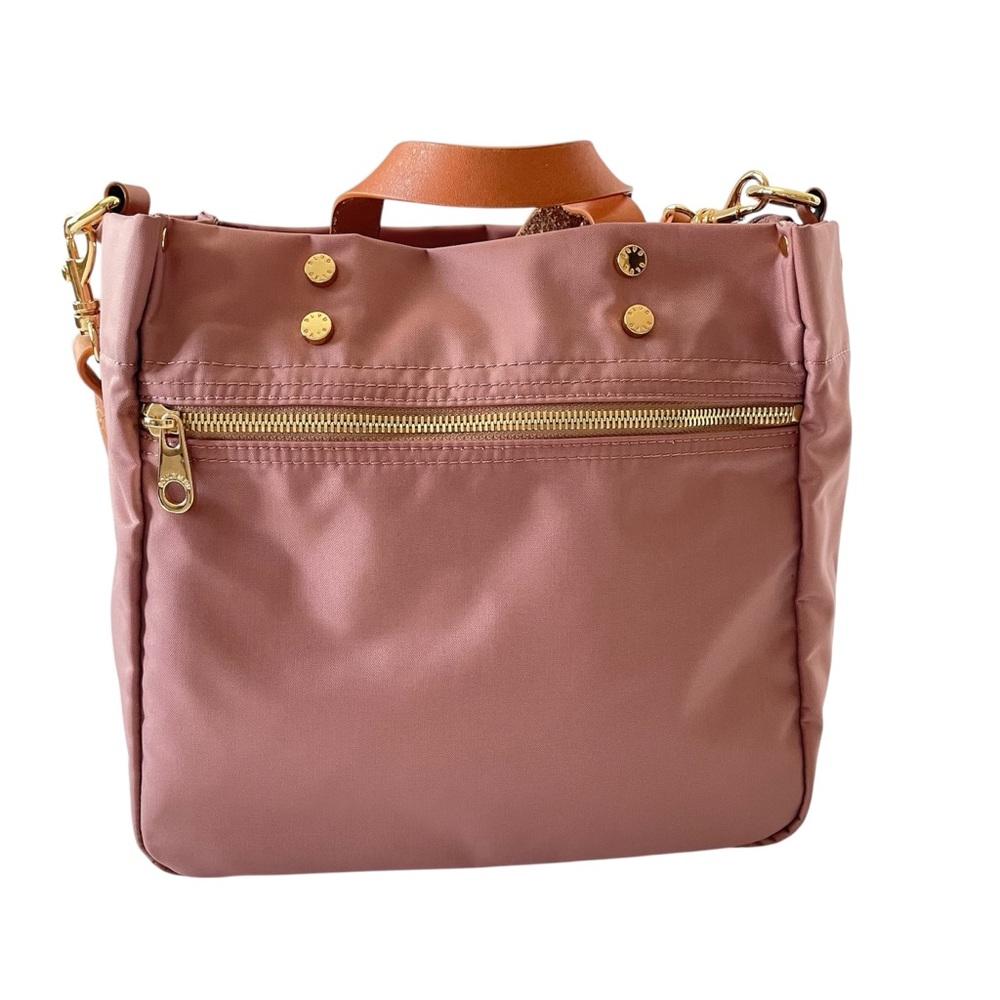 Boulevard Women’s Joey Tote Shoulder Bag Mauve Pink